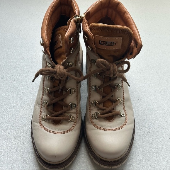 PIKOLINOS Flat Ankle Boots Leather Aspe for Woman - Picture 5 of 14